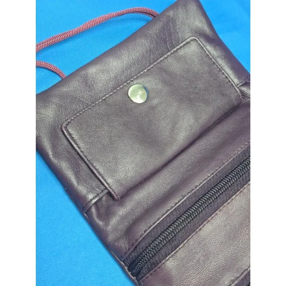 Unbranded leather passport